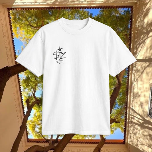 Saint-Tropez Graphic T-Shirt — Casual Beach Vibe Tee with Script Logo